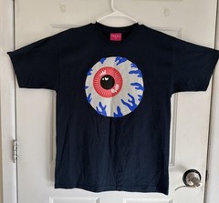 Mishka MNWKA x Keep watch Eye Red Iris With Blue Blood Shot Size Large