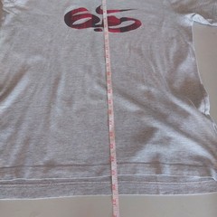 Nike 6.0 Vintage Grey T-Shirt Red Plaid Graphic Swoosh Logo Men’s Size M