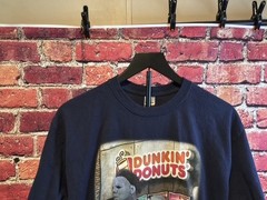 Funny Halloween Jason Voorhees Michael Myers T-Shirt Dunkin Donuts Large