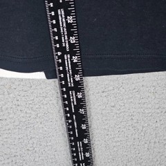 Armani Exchange Tee Shirt Womens Large Ribbed Snap Shoulder Long Sleeve