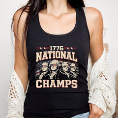 July 4th 1776 National Champions America 250th Anniversary Tank Top