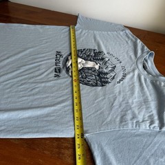Coors Beer Waterfall Golden Colorado T-Shirt Men’s Size 2XLT blue
