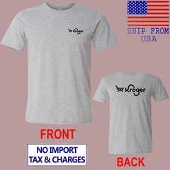 Kroger Store USA Men’s Grey Size S-5XL