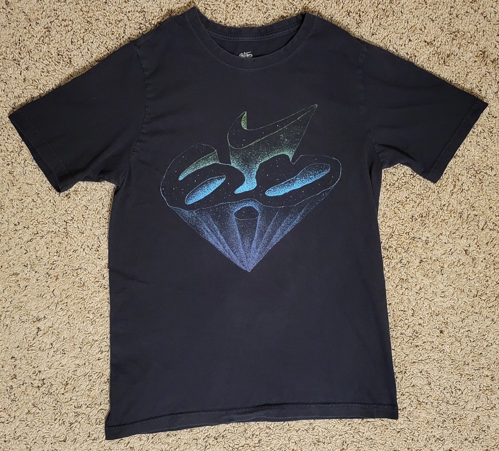 Nike 6.0 Men’s Black Graphic T-Shirt Large Short Sleeve Dri-FIT VTG