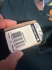 Carhartt Men’s Short Sleeve T-Shirt Pocket Blue Original Fit – Size: Large – NWT