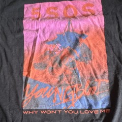 Bravado 5 Seconds of Summer Youngblood “Why Won’t You Love Me” Shirt M Black