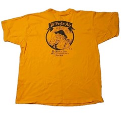 Vintage Beef N Ale Shirt 2XL Restaurant Acton Hudson Stow Maynard Massachusetts
