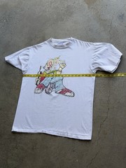 Vintage 90s Graffiti Hip Hop Clown T-Shirt Size XL JNCO