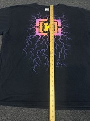 Vintage Krew Kr3w Lightning Streetwear Skateboarding T Shirt Black Size 2XL Rare