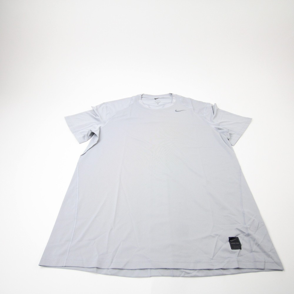 Nike Pro Short Sleeve Shirt Men’s Gray New with Tags XL
