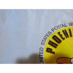 US Postal Service T-Shirt, Eagle Sun, Blue, Sz M 1980s