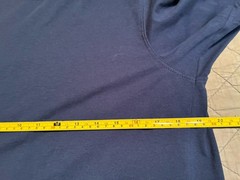 Eddie Bauer Adult Medium Navy Blue Cotton/Poly Blend T-Shirt