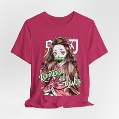 Nezuko Anime Tee, Japanese Graphic Shirt, Unisex Manga T-Shirt for Anime Fans
