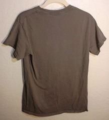 MV Sport Los Angeles T-Shirt Brown Graphic Tee City Skyline Size S