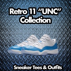 T-Shirt To Match Jordan 11 University Blue Low Shoes – Win 23 Tees