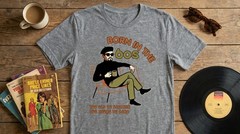 Born in the 60s T-Shirt Retro Style 1960s Cool Beatnik Sass & Past Nostalgic Tee