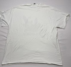 Bud Light White T-Shirt Top Size XL Bud Lucky With Leprechaun Heavy Cotton