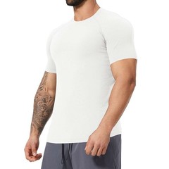 Men’s Compression Athletic Fitness Shirt Base Layer Tops Sports Gym Tight Dry US