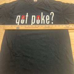 Gildan Men’s “got poke?” Black T-shirt Size M Pokémon