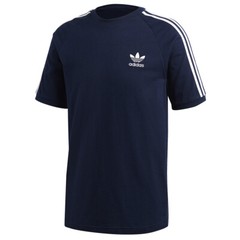 Adidas Men’s Original Embroidered Trefoil 3 Stripe California T-Shirt