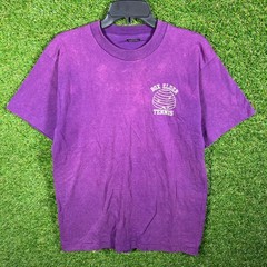 Vintage Screen Stars Best Purple T Shirt Beehive Graphic Tee Made in USA Mens L