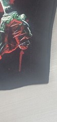 Iron Maiden tshirt All Over Print Eddie the Head Samurai Modern Boot Cut Tag