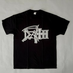 FREE SAME DAY SHIPPING Classic DEATH Logo Chuck Shuldiner Shirt MEDIUM