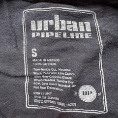 Urban Pipeline Y2K Flame Yin Yang Stripe Long Sleeve Shirt