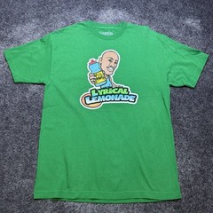 Lyrical Lemonade Men’s LARGE T-Shirt GREEN Cole Bennet Michael Jordan Hip Hop