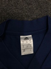 Adidas Scotland Football Training Jersey Mens Long Sleeve Navy Blue Climalite