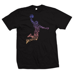 Basketball T Shirt – Slam Dunk T Shirt – Basketball Player T shirt – XS to 5XL