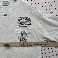 Vintage 80s Ron Jon Surf Shop Cal Cru Shirt Mens L Single Stitch Cocoa Beach USA