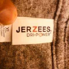 Jerzees Dri-Power Mens XL Gray ProTailored Physical Therapy T-Shirt, Ft Wayne IN
