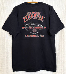 Vintage Harley-Davidson Concord NC 2004 Men’s XL Black Holoubek S/S T-Shirt Tee