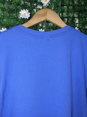 Vintage United States Flag Horses Art Nature T-Shirt XL Blue Outdoor Animal SEE