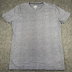 Hollister Must Have Collection Men’s Heathered Gray Short Sleeve Crew Neck T-Shi