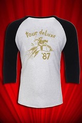 Hillbilly Deluxe Tour Jersey 1987 T-SHIRT FREE S&H USA Guitars Cadillacs
