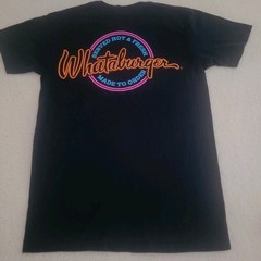 Whataburger Made To Order Sz.Small Served Hot & Fresh T-Shirt W/ Pocket