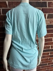 VTG MAUI T Shirt Single Stitch Hawaii Seashells Raised Graphic Sz L 100% Cotton