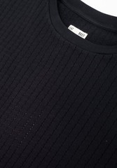 Eat Dust Clothing Black Cotton Mesh Oversized T-Shirt Men’s Medium