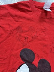 Vintage Mickey Unlimited Mickey Mouse Red Single Stitch T-Shirt Men’s Size XL
