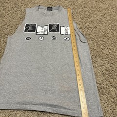 Vintage And 1 The Swerve Mens Medium Gray T Shirt USA Made Basketball Y2K