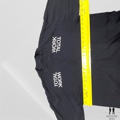 Total Work Standard Issue T shirt Size 1 S-M Mock Neck Black Tshirt Thick Cotton