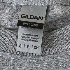 Gildan Dry Blend Adult Size Small Heather Gray Short Sleeve Crew Neck T-Shirt