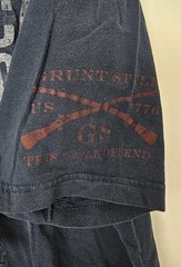 Grunt Style XXL Mens T-Shirt Blue Live American Die American This We’ll Defend