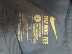 Nike Michael Jordan UNC NORTH CAROLINA 23 Jumpman Blue White Men’s T-Shirt Large