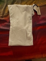 Buffalo David Bitton Men Katoni Short Sleeved Hooded T-Shirt White Large NWT