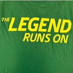 John Deere Tractors Shirt At 100 Graphic Men’s XL Green The Legend Runs On Tee