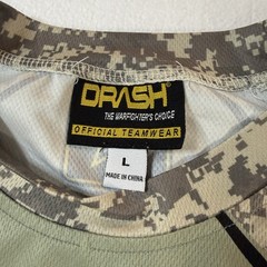 DRASH Official Teamwear The Warfighters Choice US ARMY Large shirt American Flag