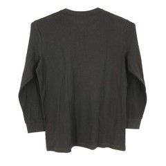 Jachs Shirt Mens XL Extra Large Long Sleeve Thermal Waffle Casual Sleep Black